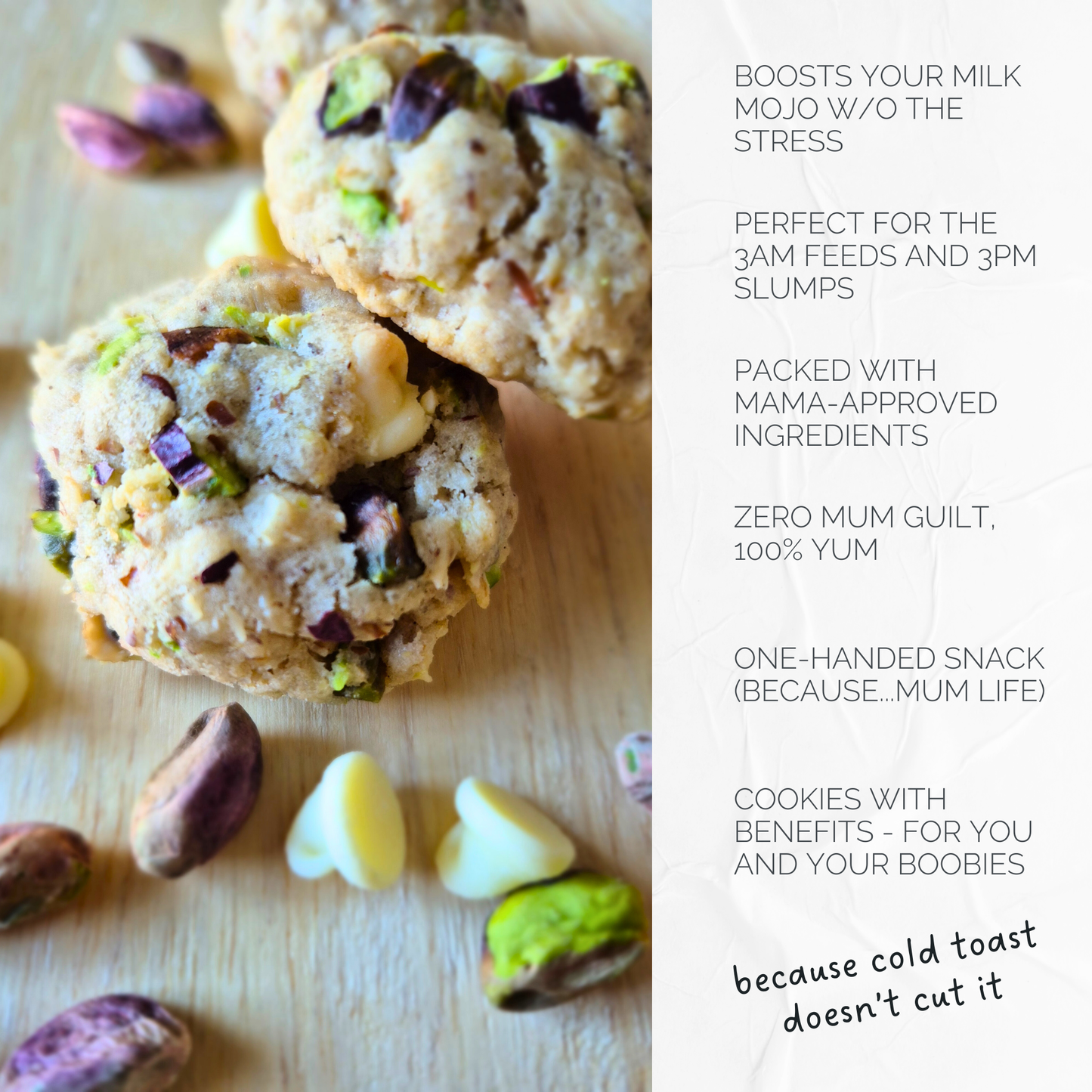 Pistachio Princess - Lactation Cookie